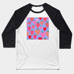 Strawberry hearts Baseball T-Shirt